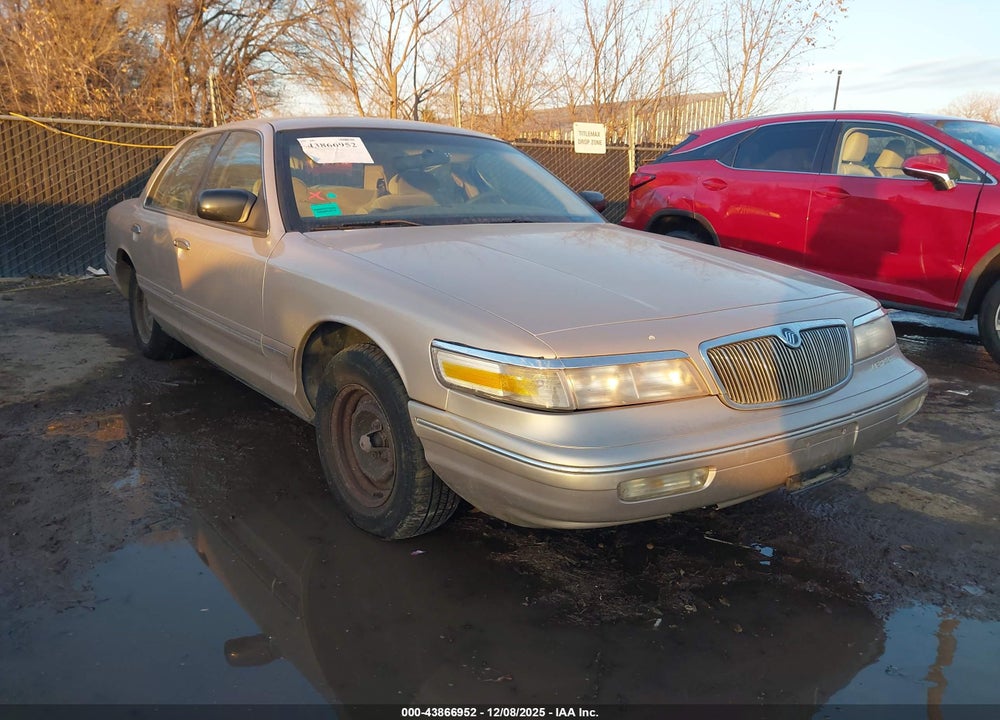 1997 MERCURY GRAND MARQUIS GS VIN: 2MELM74W3VX708520