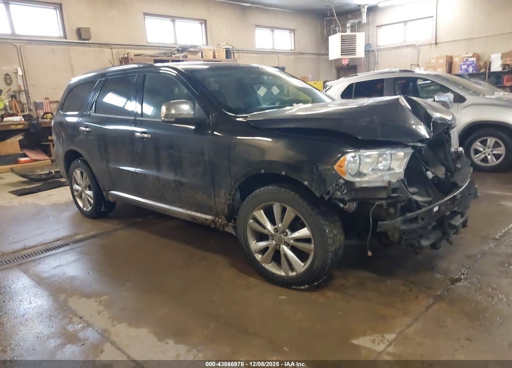 2013 DODGE DURANGO CREW VIN: 1C4RDJDG8DC509492
