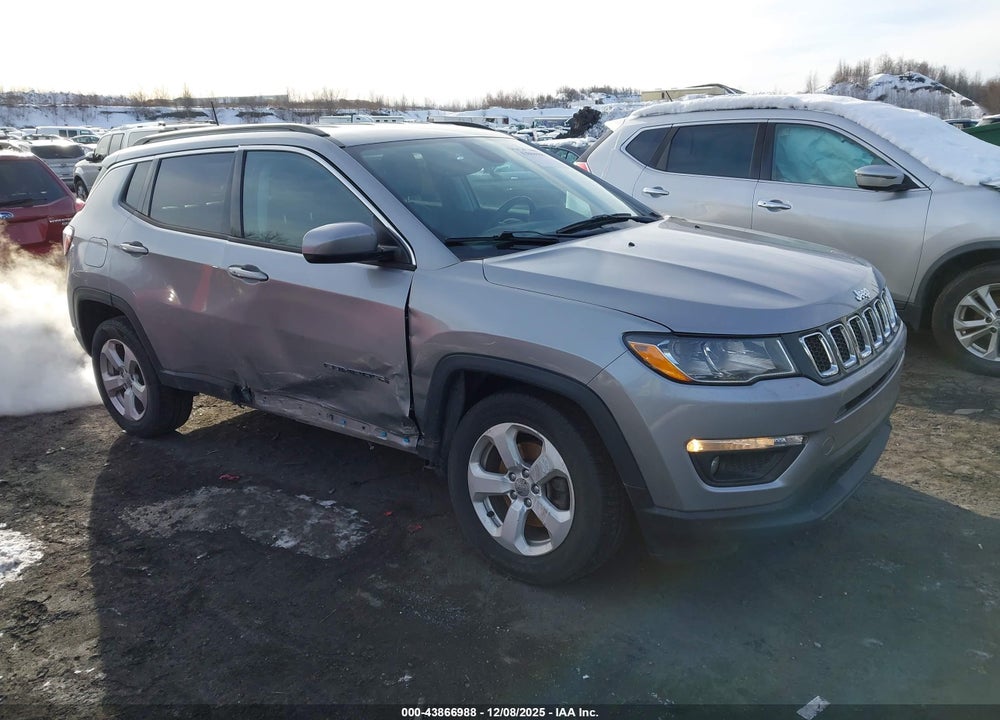 2019 JEEP COMPASS LATITUDE 4X4 VIN: 3C4NJDBB4KT592582