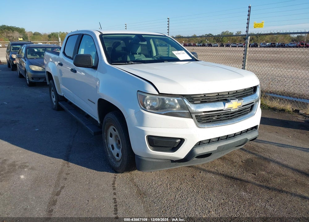 2017 CHEVROLET COLORADO WT VIN: 1GCGSBEN1H1218852
