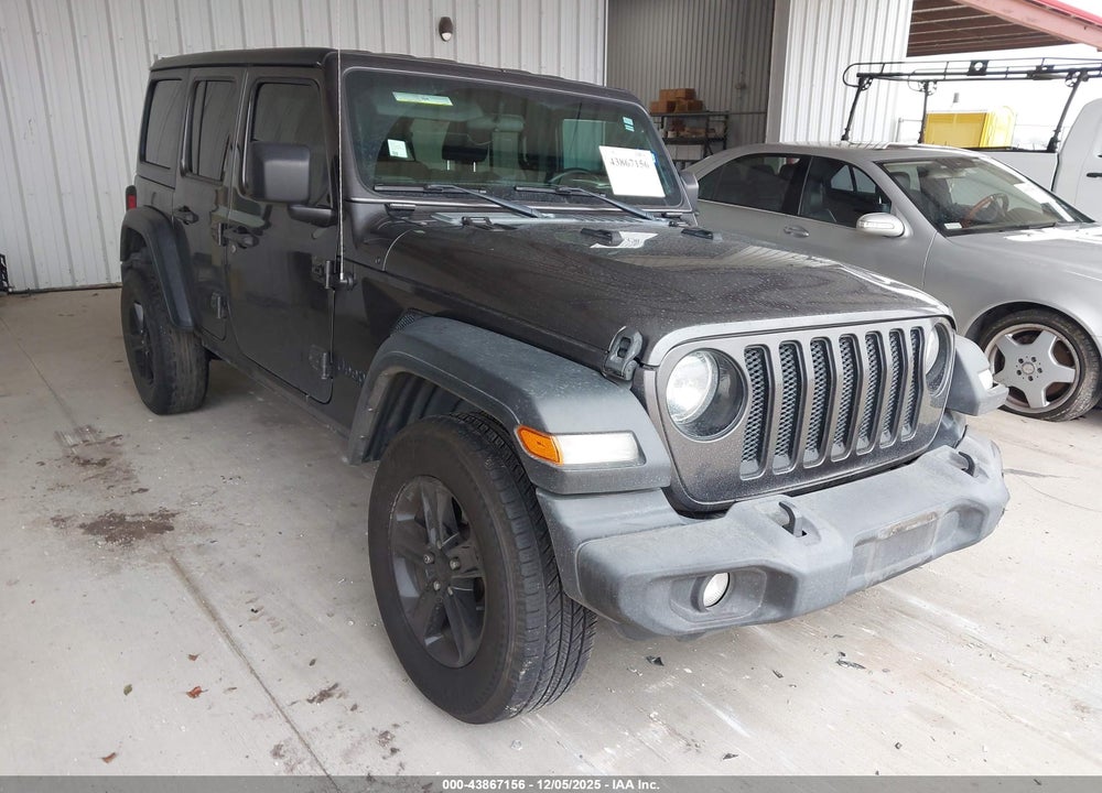 2022 JEEP WRANGLER UNLIMITED SPORT ALTITUDE 4X4 VIN: 1C4HJXDG6NW272783