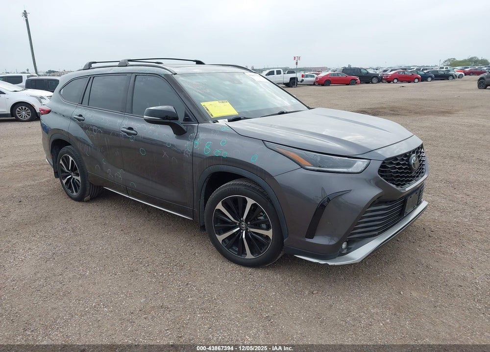 2022 TOYOTA HIGHLANDER XSE VIN: 5TDLZRAH5NS132817