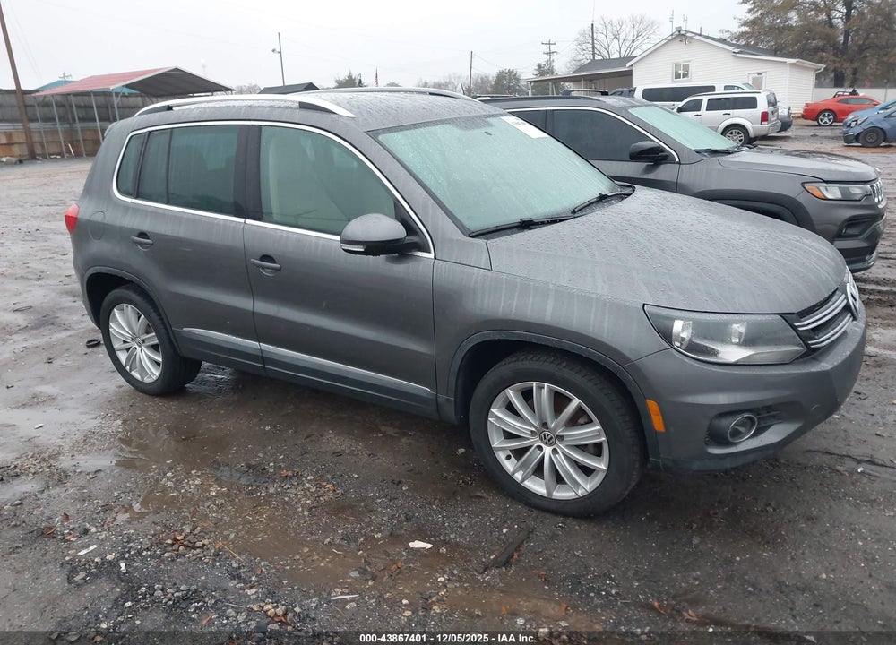 2012 VOLKSWAGEN TIGUAN SE VIN: WVGAV7AX0CW002872