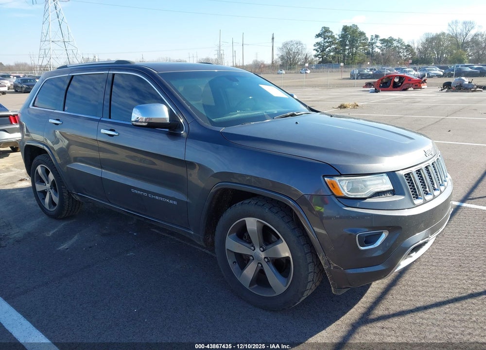 2015 JEEP GRAND CHEROKEE OVERLAND VIN: 1C4RJECG5FC615127