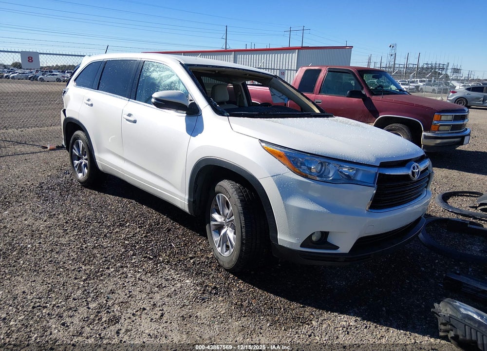 2016 TOYOTA HIGHLANDER LE PLUS V6 VIN: 5TDZKRFH0GS145534