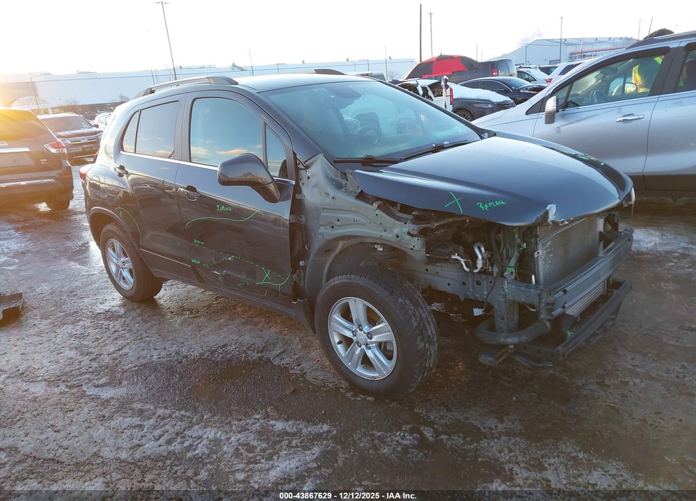 2020 CHEVROLET TRAX AWD LT VIN: 3GNCJPSB7LL178536