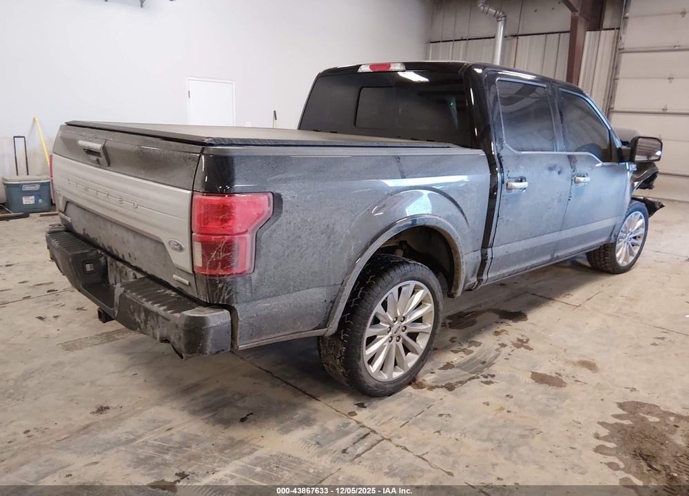 2019 FORD F-150 LIMITED VIN: 1FTEW1EG8KFC25895
