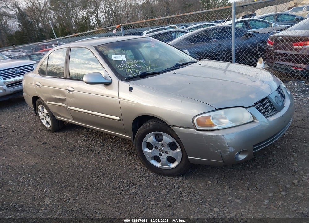 2005 NISSAN SENTRA 1.8S VIN: 3N1CB51D45L563510
