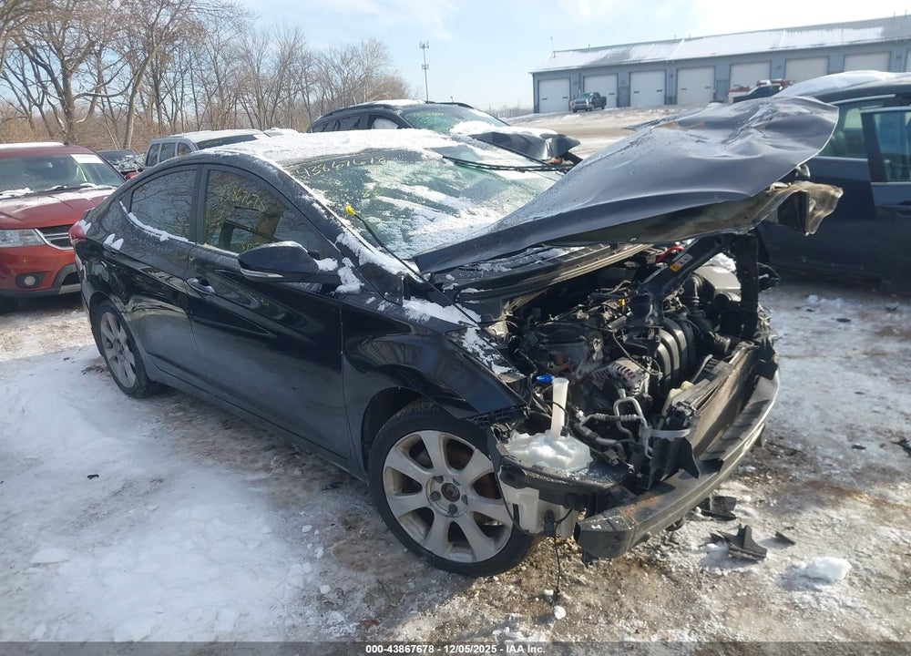 2012 HYUNDAI ELANTRA LIMITED (ULSAN PLANT) VIN: KMHDH4AE0CU246583