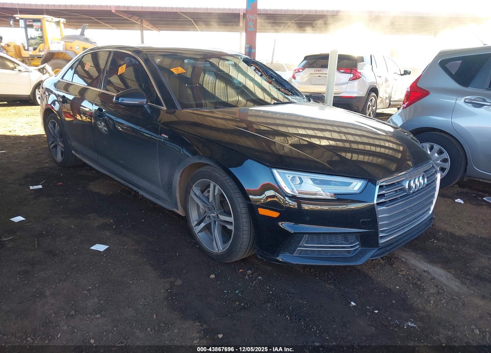 2018 AUDI A4 2.0T PREMIUM/2.0T TECH PREMIUM VIN: WAUENAF4XJA076972