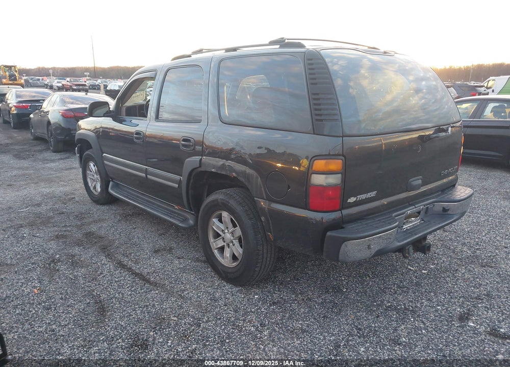 2004 CHEVROLET TAHOE LS VIN: 1GNEK13TX4J271327