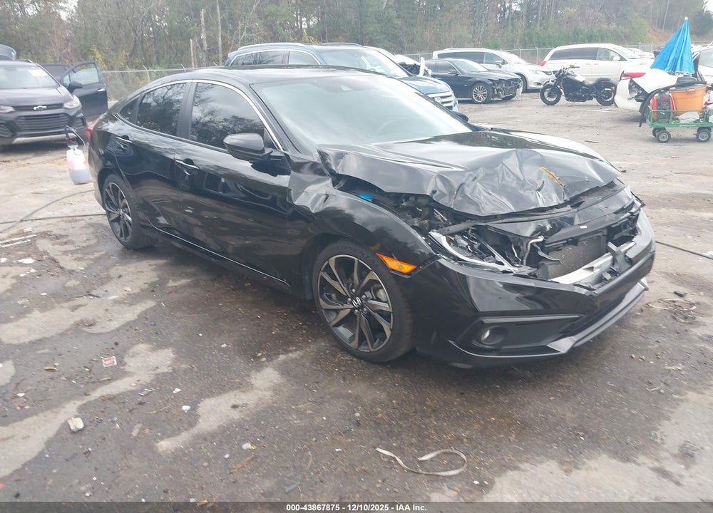 2019 HONDA CIVIC SPORT VIN: 2HGFC2F89KH601059