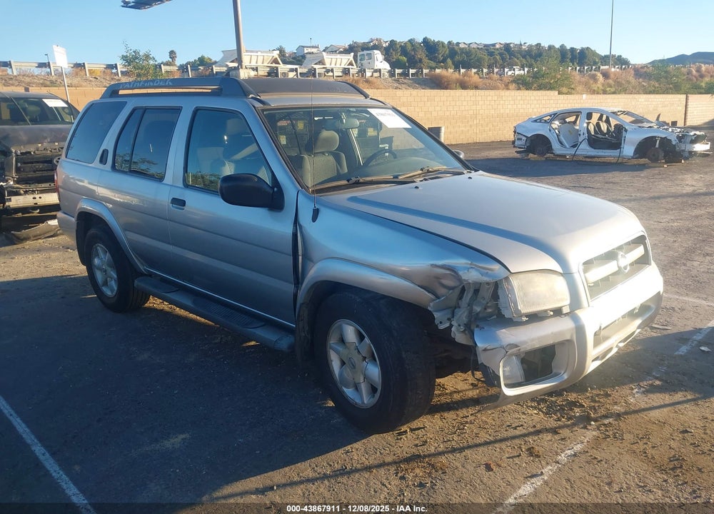 2002 NISSAN PATHFINDER SE VIN: JN8DR09X42W660568