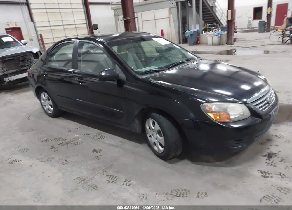 2009 KIA SPECTRA EX VIN: KNAFE222395595834