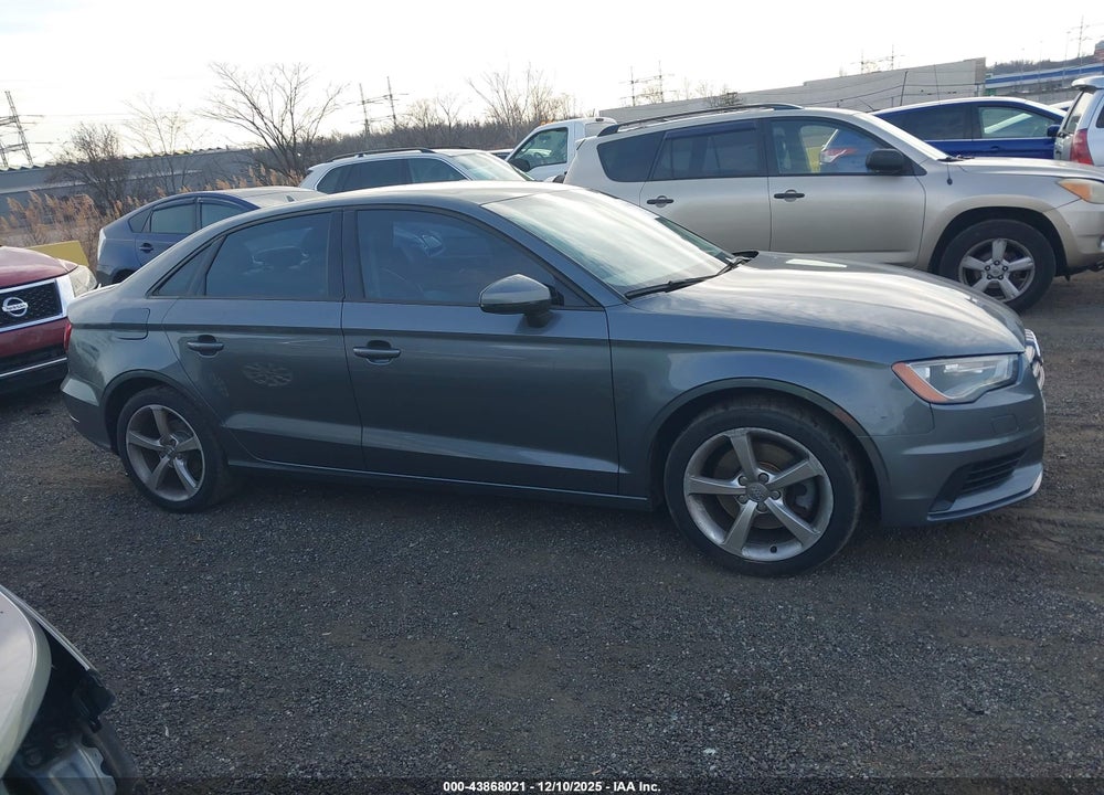 2015 AUDI A3 2.0T PREMIUM VIN: WAUBFGFF0F1006599