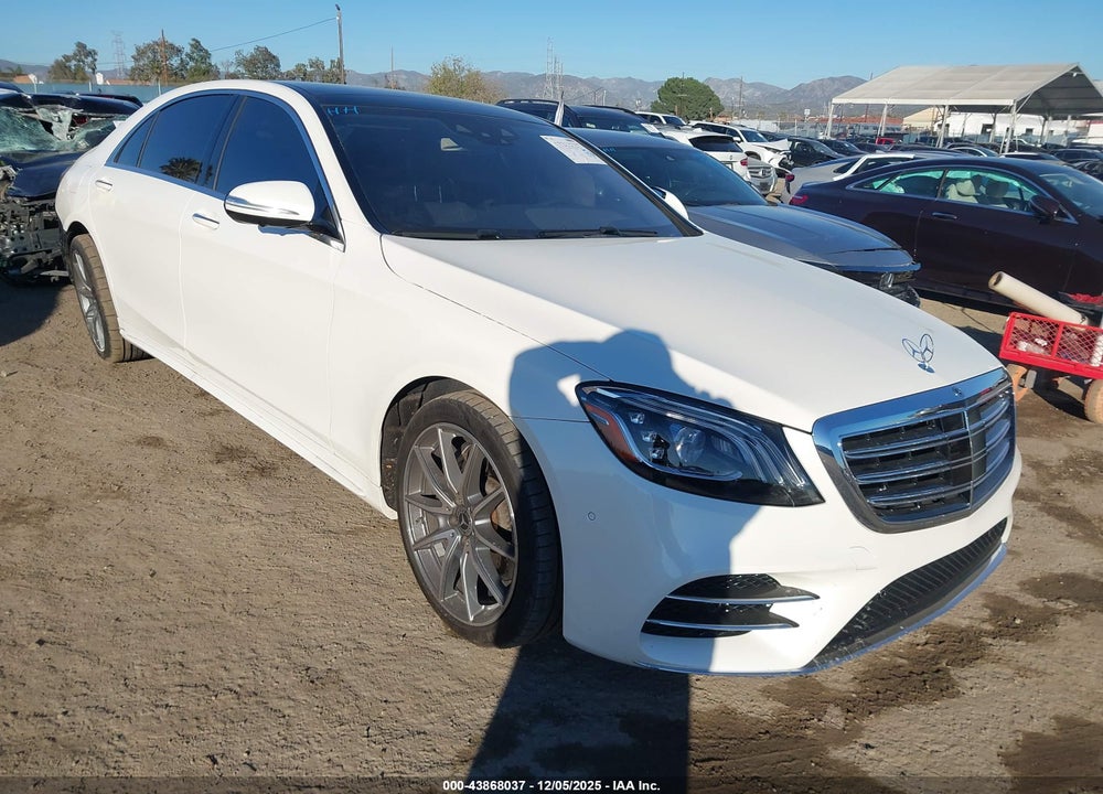 2020 MERCEDES-BENZ S 560 VIN: W1KUG8DB5LA532128