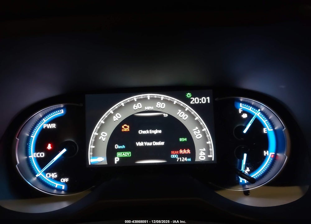 2025 TOYOTA RAV4 HYBRID XLE VIN: JTMRWRFV2SJ080086