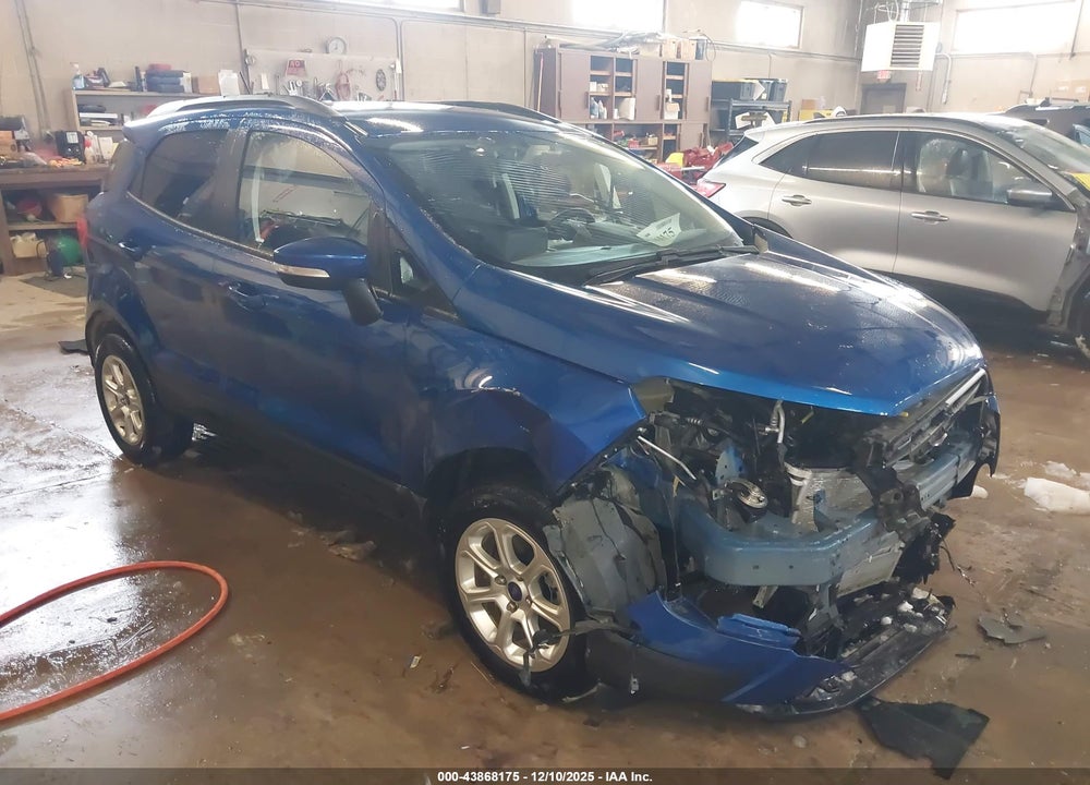 2022 FORD ECOSPORT SE VIN: MAJ6S3GL1NC470037