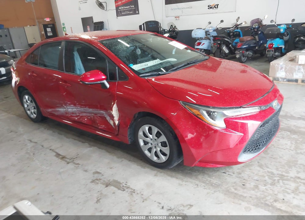 2021 TOYOTA COROLLA LE VIN: 5YFEPMAE3MP184414