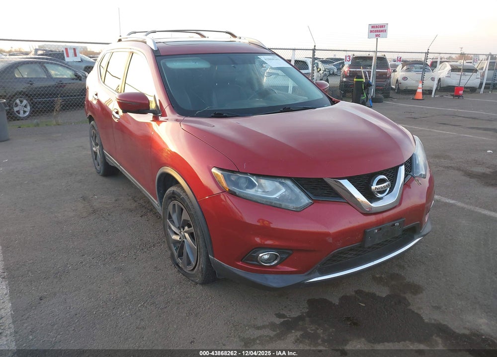 2016 NISSAN ROGUE SL VIN: 5N1AT2MV8GC779763
