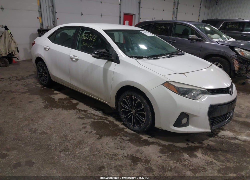 2014 TOYOTA COROLLA S PLUS VIN: 5YFBURHE8EP053222