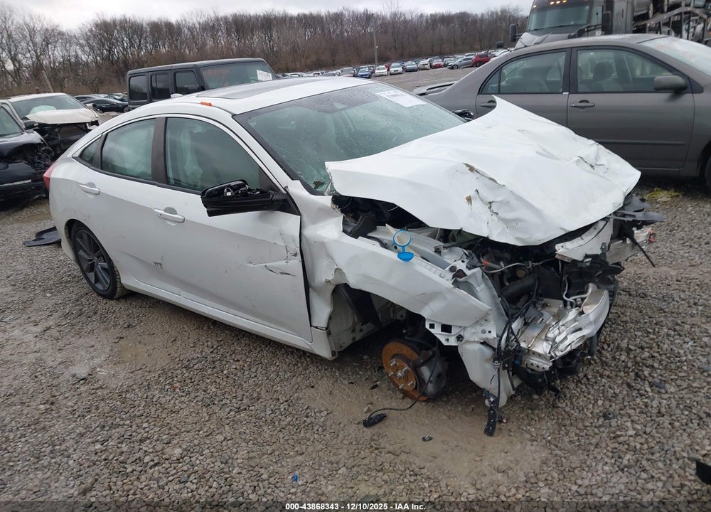 2019 HONDA CIVIC EX VIN: 19XFC1F34KE018844