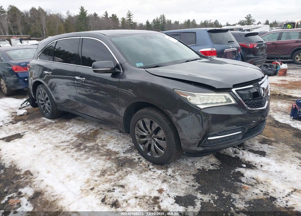 2015 ACURA MDX TECHNOLOGY PACKAGE VIN: 5FRYD4H40FB010008