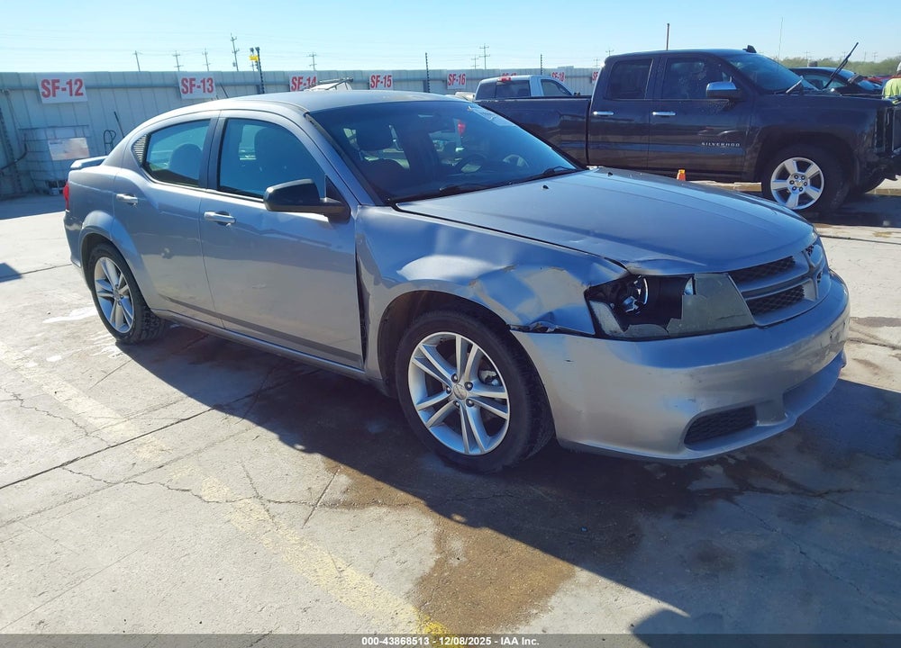 2014 DODGE AVENGER SE VIN: 1C3CDZAB4EN234324