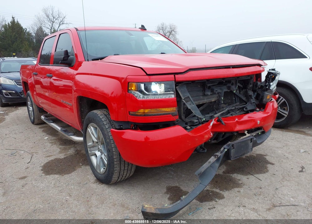 2018 CHEVROLET SILVERADO 1500 CUSTOM VIN: 3GCPCPEC9JG467240