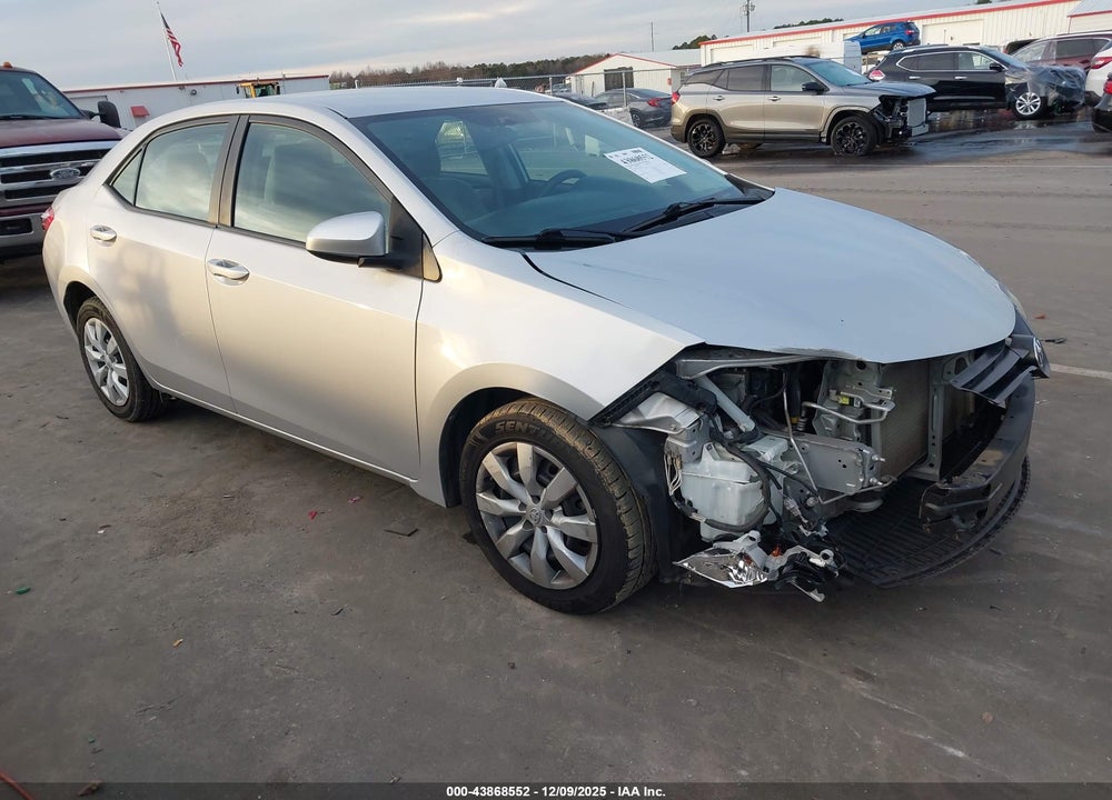 2014 TOYOTA COROLLA LE VIN: 2T1BURHE1EC000202