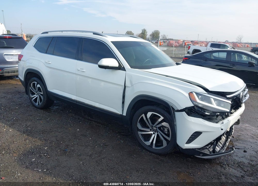 2021 VOLKSWAGEN ATLAS 2.0T SEL PREMIUM VIN: 1V2TP2CA0MC546695