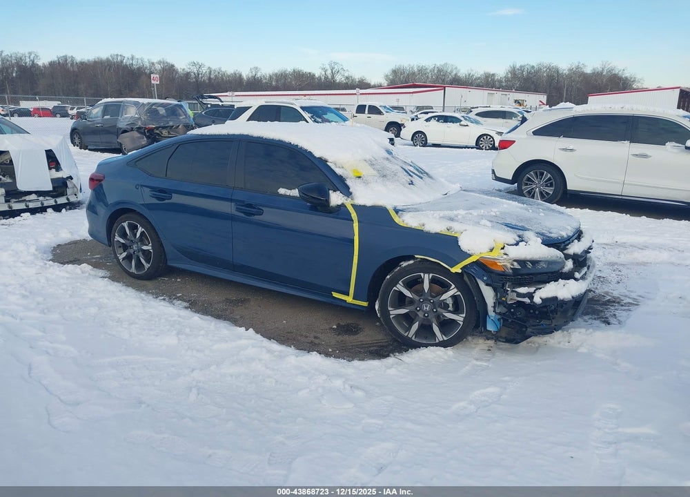 2025 HONDA CIVIC HYBRID SPORT/SPORT TOURING VIN: 2HGFE4F85SH334573
