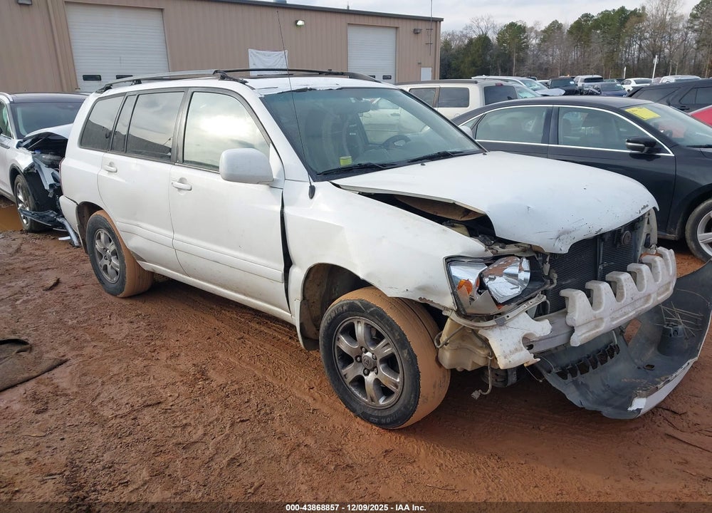 2005 TOYOTA HIGHLANDER V6 VIN: JTEDP21A050052005