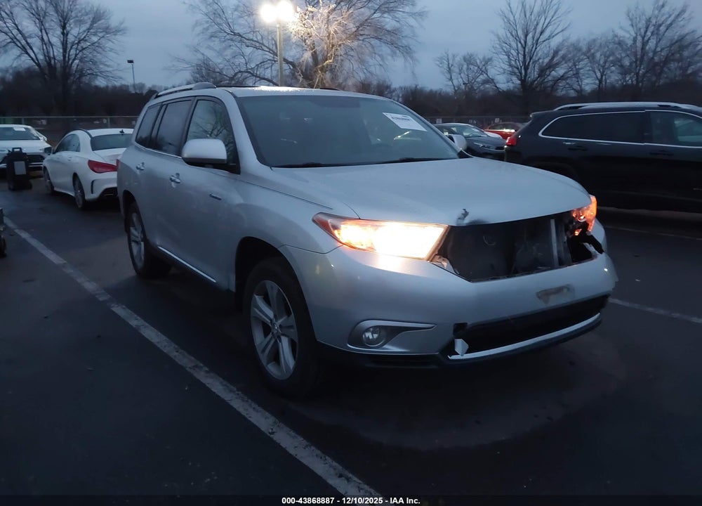 2013 TOYOTA HIGHLANDER LIMITED V6 VIN: 5TDDK3EHXDS252739