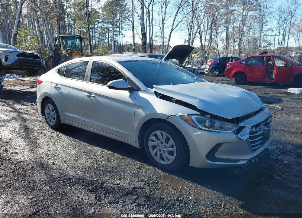 2017 HYUNDAI ELANTRA SE VIN: 5NPD74LF0HH163735