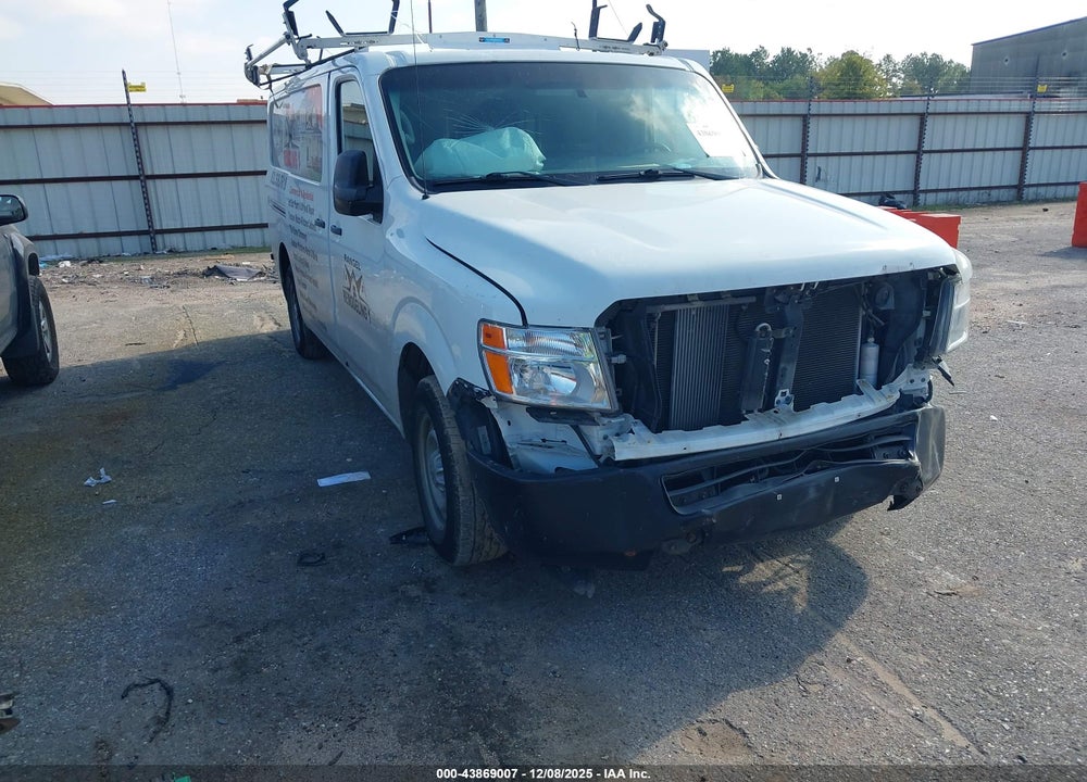 2019 NISSAN NV CARGO NV1500 S V6 VIN: 1N6BF0KM2KN807856