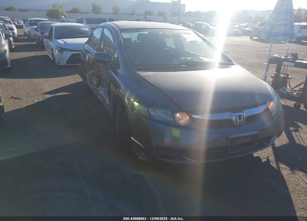 2009 HONDA CIVIC LX VIN: 2HGFA16589H348963