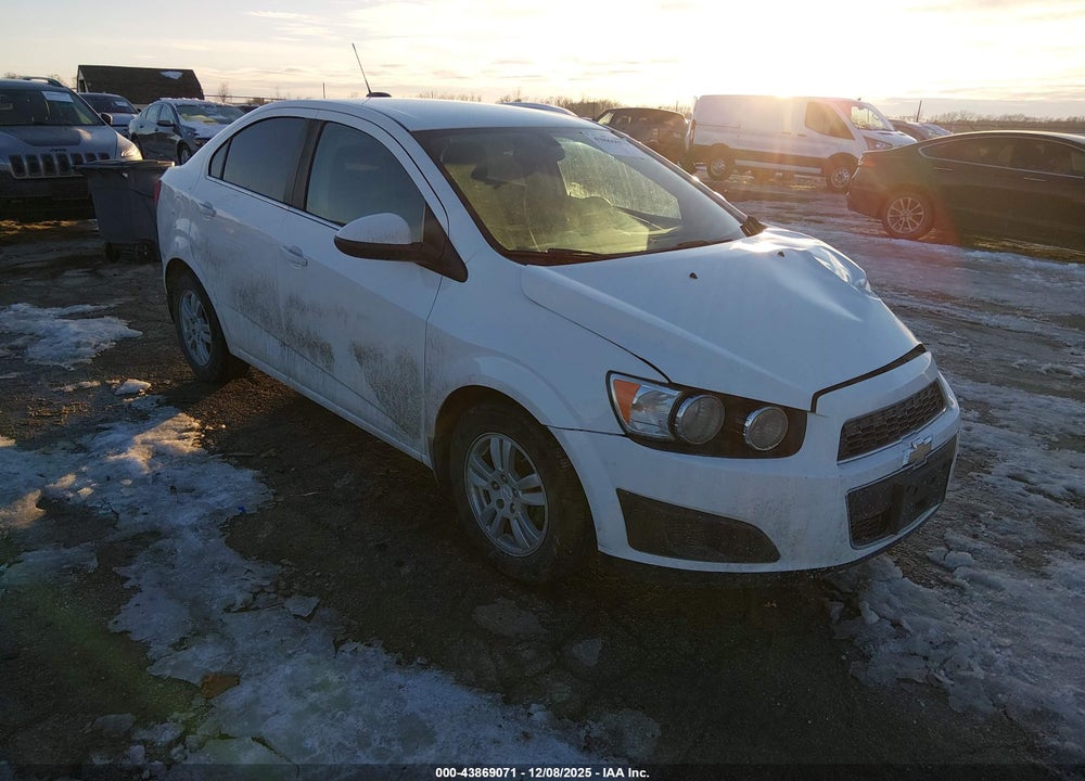 2016 CHEVROLET SONIC LT AUTO VIN: 1G1JC5SH1G4167720