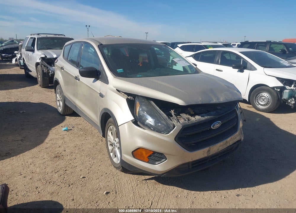 2018 FORD ESCAPE S VIN: 1FMCU0F74JUA54851