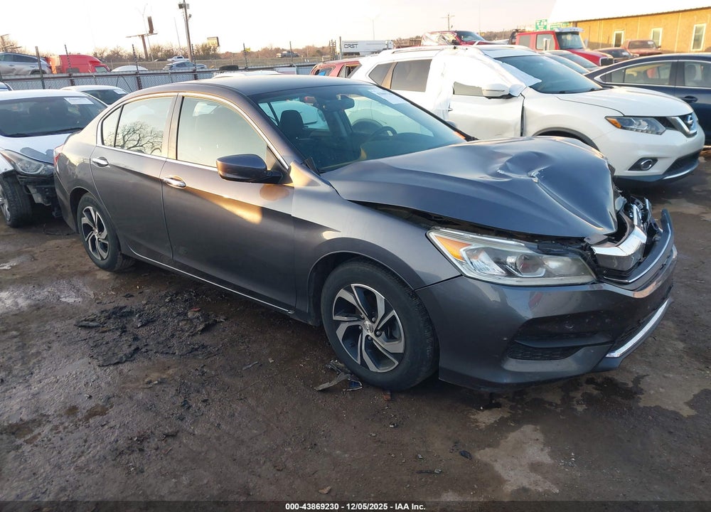 2016 HONDA ACCORD LX VIN: 1HGCR2F33GA095952