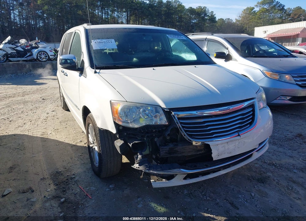 2012 CHRYSLER TOWN & COUNTRY TOURING-L VIN: 2C4RC1CGXCR135381