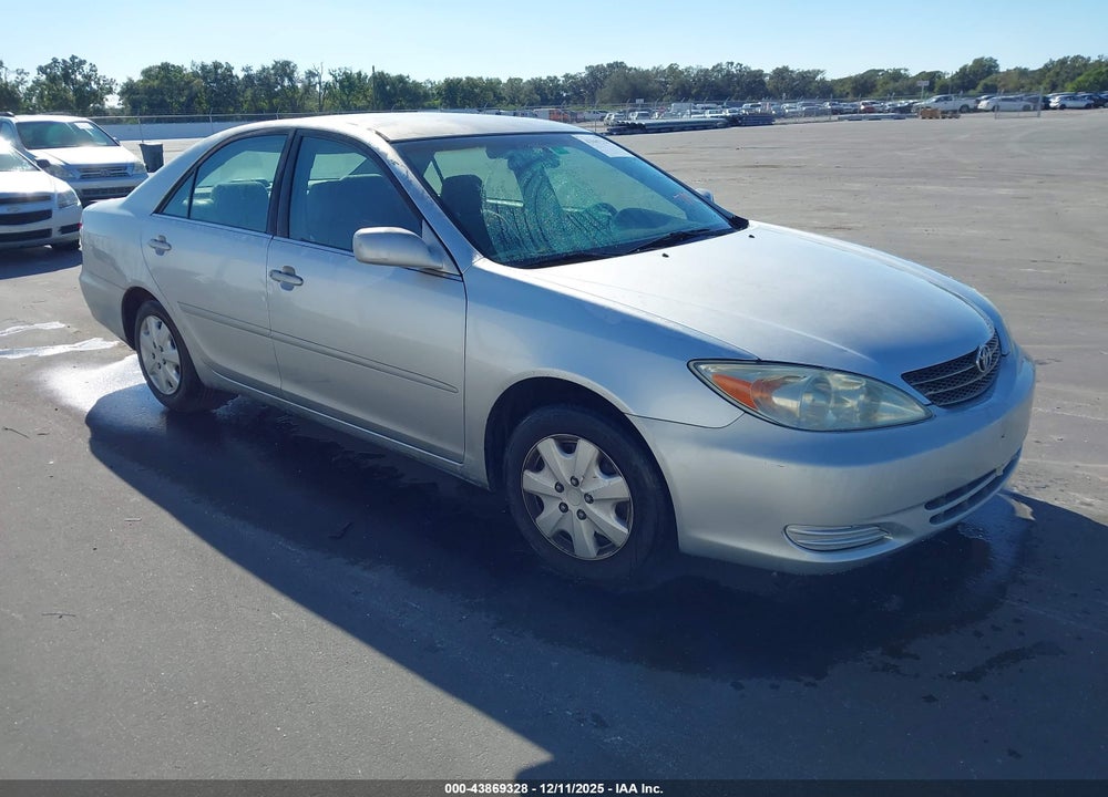 2002 TOYOTA CAMRY LE VIN: 4T1BE32K22U576903