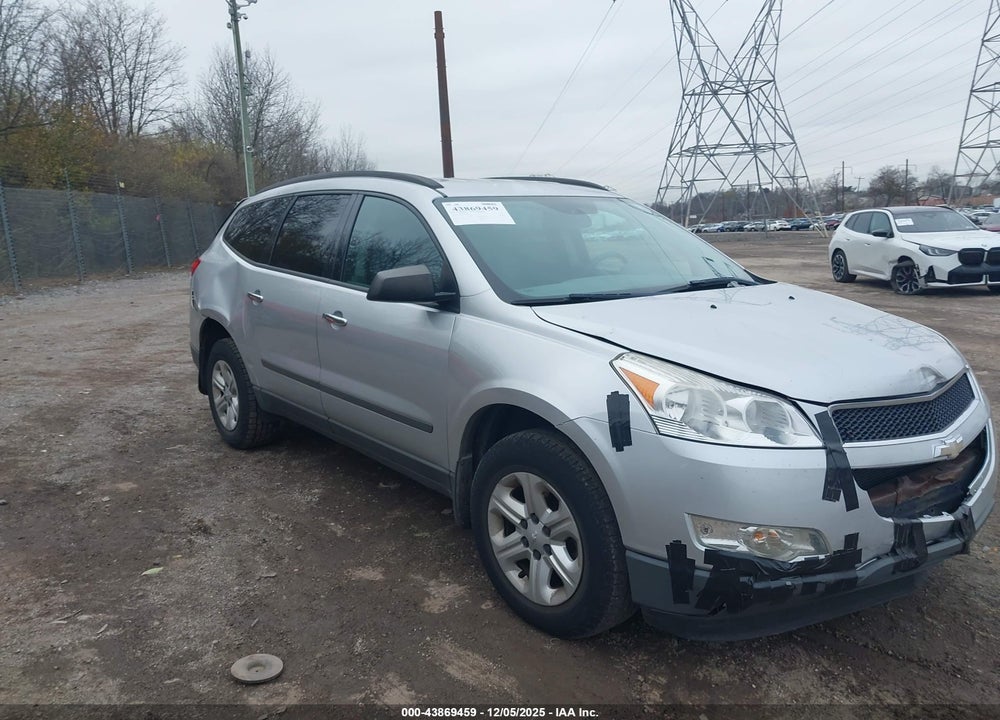 2012 CHEVROLET TRAVERSE LS VIN: 1GNKVFED8CJ413590