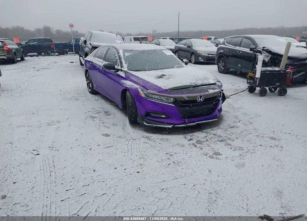 2020 HONDA ACCORD SPORT VIN: 1HGCV1F33LA139948