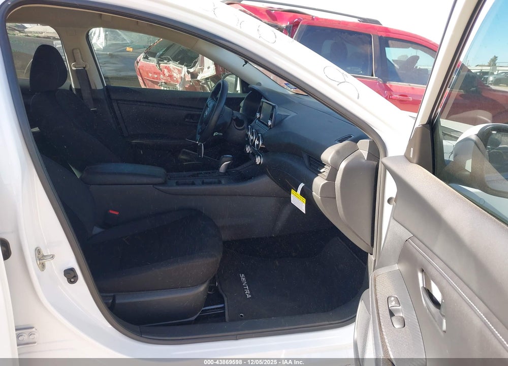 2025 NISSAN SENTRA S VIN: 3N1AB8BV9SY254579