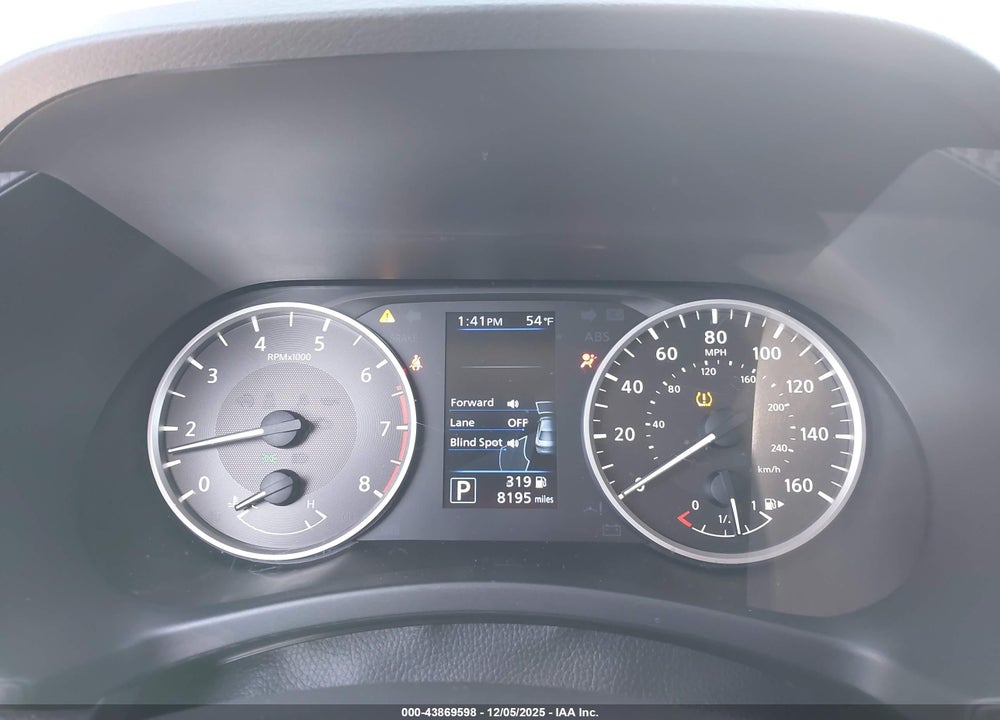 2025 NISSAN SENTRA S VIN: 3N1AB8BV9SY254579