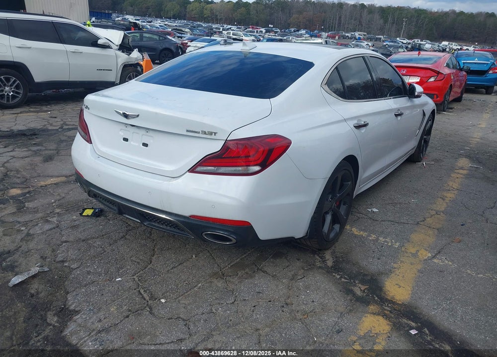 2019 GENESIS G70 VIN: KMTG34LEXKU032715