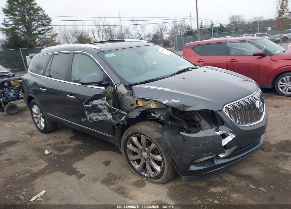 2014 BUICK ENCLAVE PREMIUM VIN: 5GAKRCKD9EJ222510