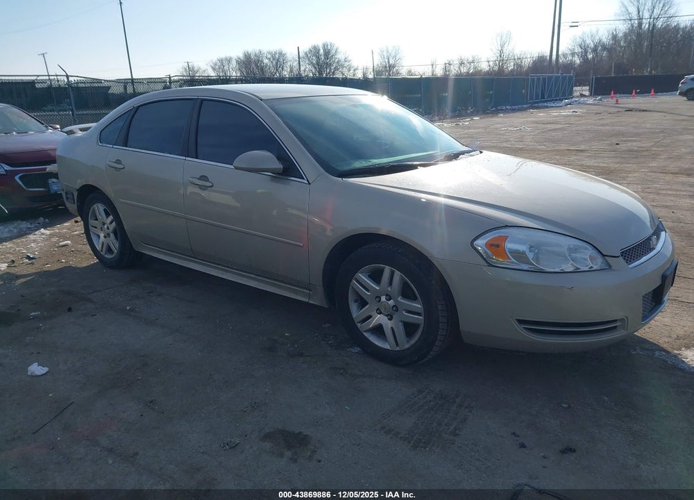 2012 CHEVROLET IMPALA LT VIN: 2G1WB5E34C1106070
