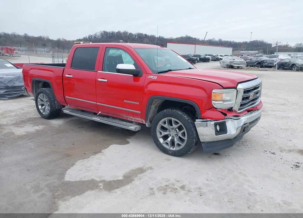 2014 GMC SIERRA 1500 SLT VIN: 3GTU2VEC4EG424988